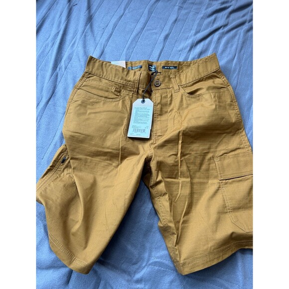 PraNa NEW NWT Mens 30 Double Peak Shorts Bronze Hiking Outdoors Camp - Picture 8 of 9